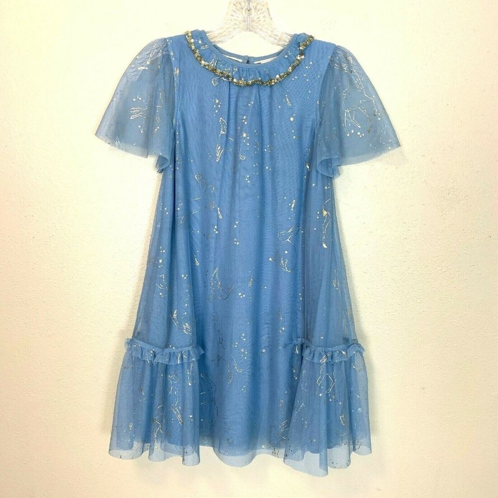 Mini Boden Harry Potter 9-10 Y Patronus Party Dress